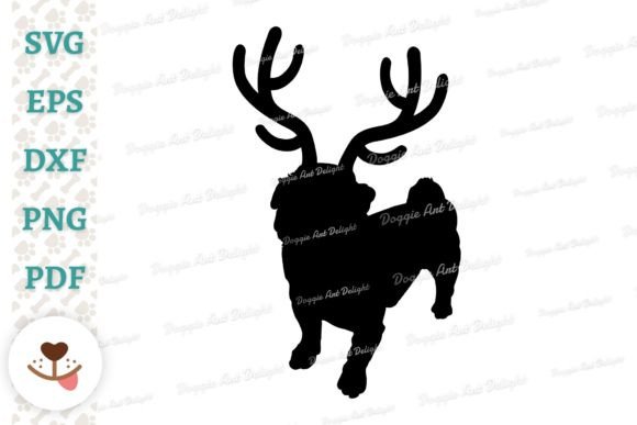 Christmas Pug Dog Reindeer Antlers Svg: A Designer's Honest Take