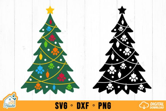 Christmas Tree Dog Paw Ornament SVG: A Practical Review
