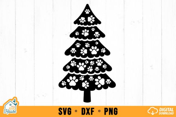 Christmas Tree Dog Paw Print SVG: A Designer’s Review for Embroidery Projects
