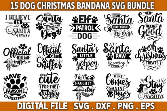 Dog Christmas Bandana SVG Design: A Hands-On Review