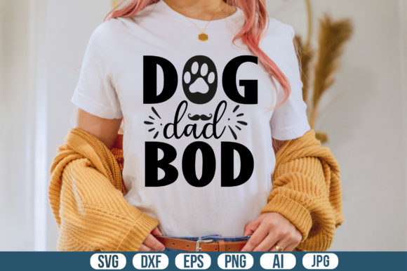 Dog Dad Bod SVG: A Designer's Take on Real Embroidery Use