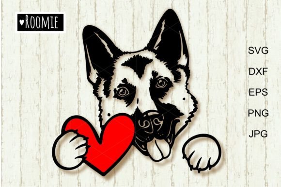 German Shepherd Dog with Heart Review