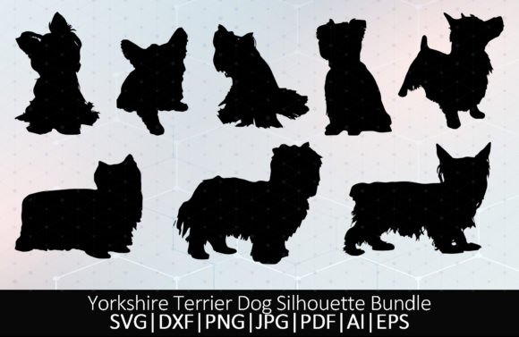 Yorkshire Terrier Dog Silhouette: A Designer's Review